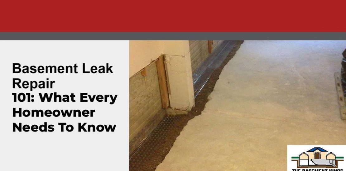 Basement Leak Repair