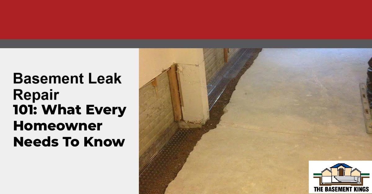 Basement Leak Repair